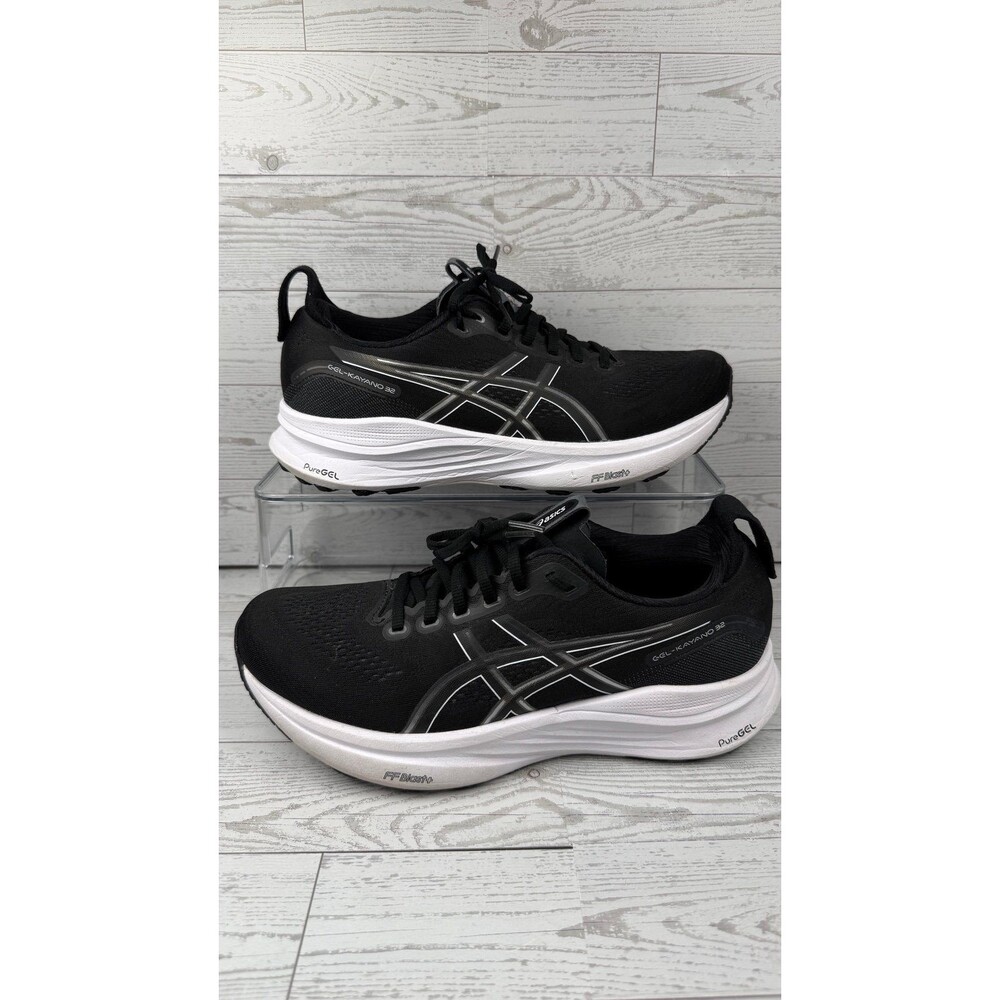 Asics Gel Kayano 32 Women’s Size 8 black White Running Shoes #348